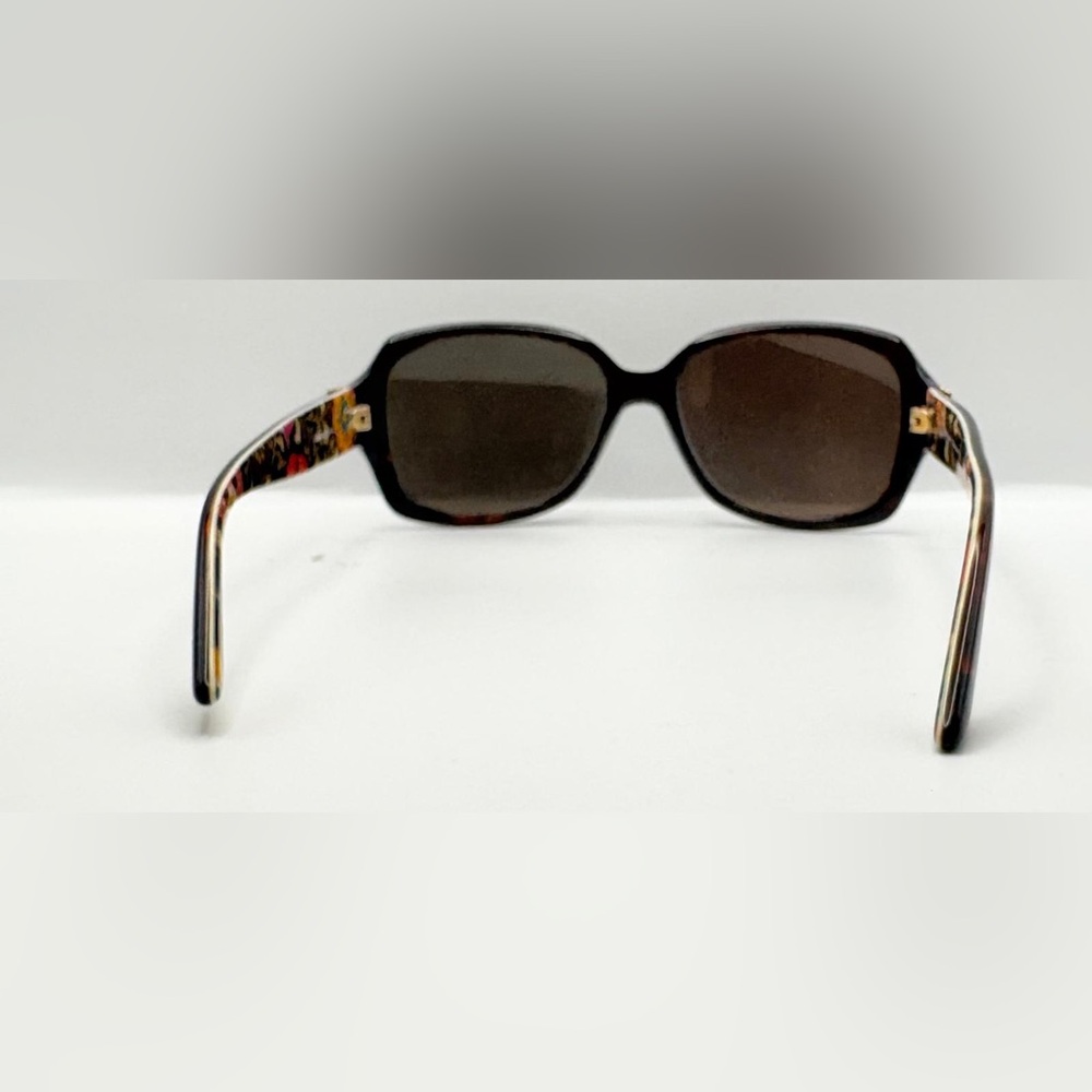 Vera Bradley Suzani Brown Oval Sunglasses Frames Only - Picture 6 of 8